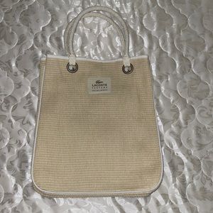 Lacoste beach bag